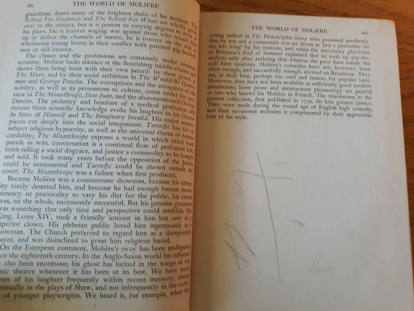 "Comedies of Moliere" Selected, With an Intro by John Gassner (Hardcover, 1946)