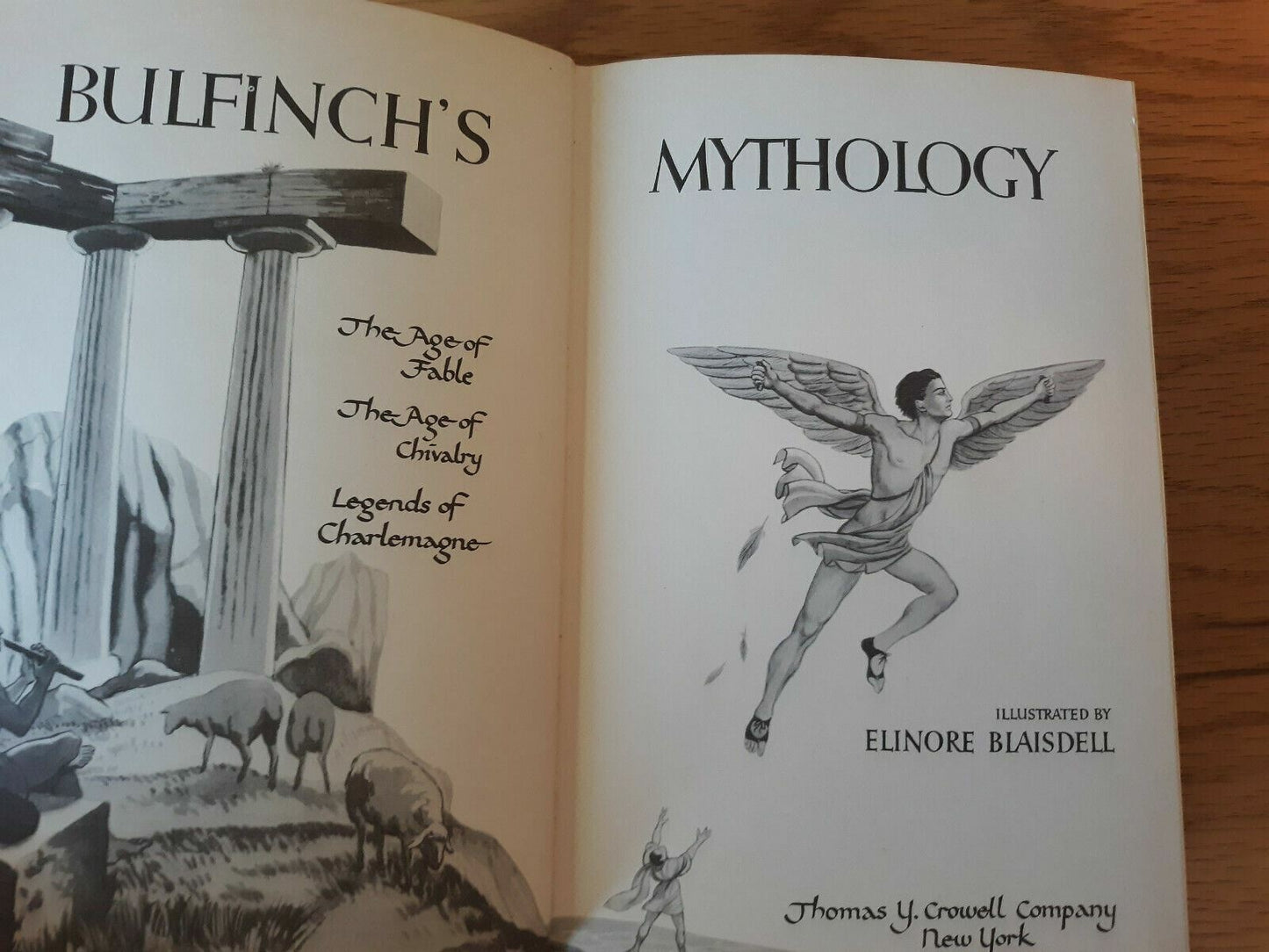Bulfinch's Mythology The Age of Fable Chivalry Legends of Charlemagne Blaisdell