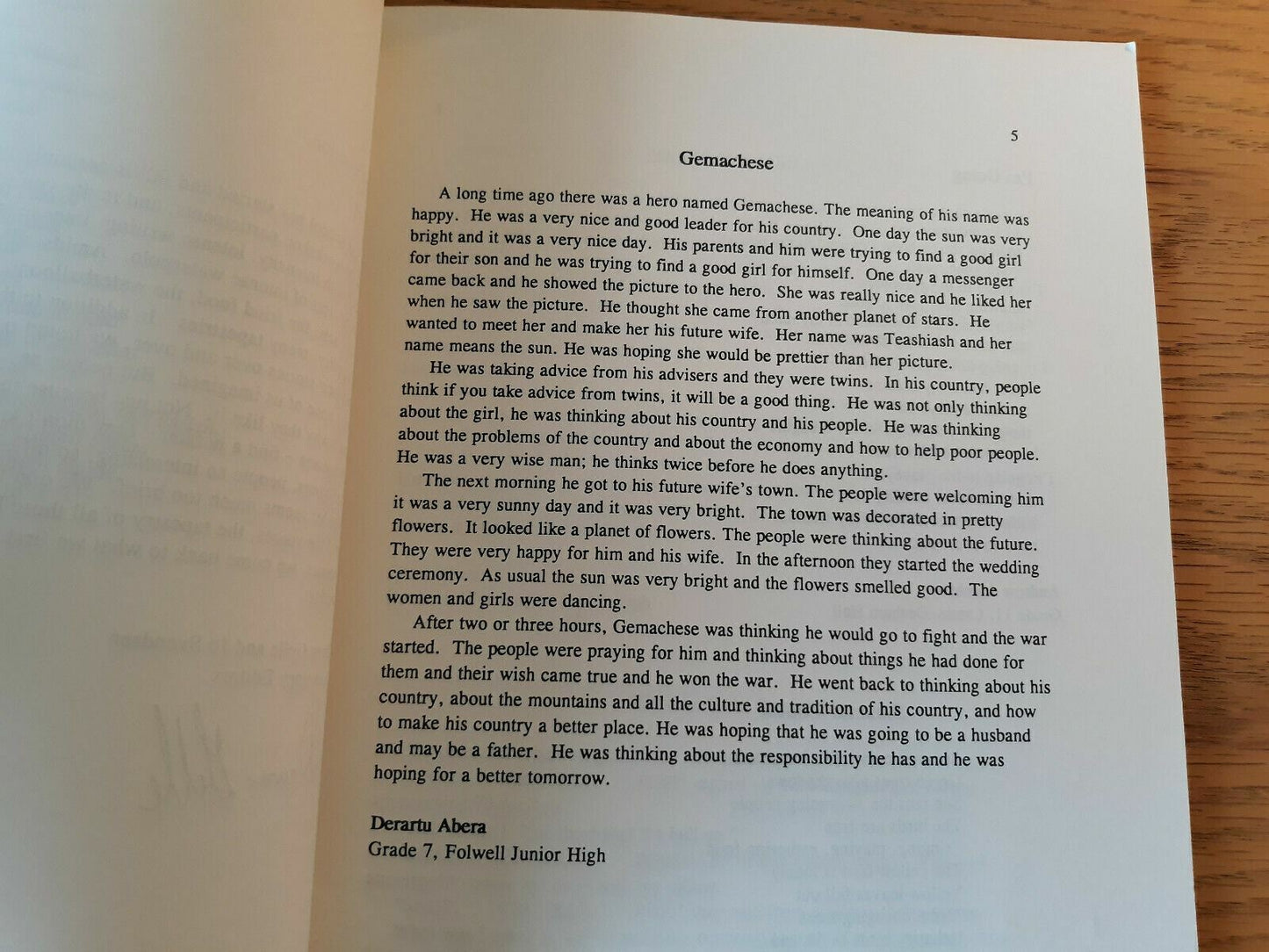 1992 Compas Summer Writing Workshop Anthology A Max Program