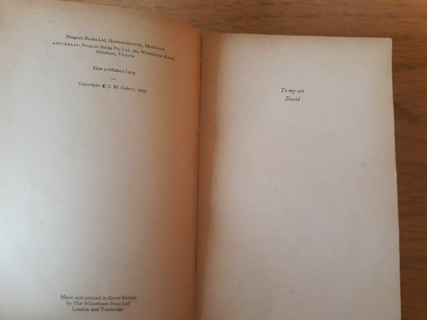 Yet more comic and curious verse (John Michael Cohen - 1959) Penguin