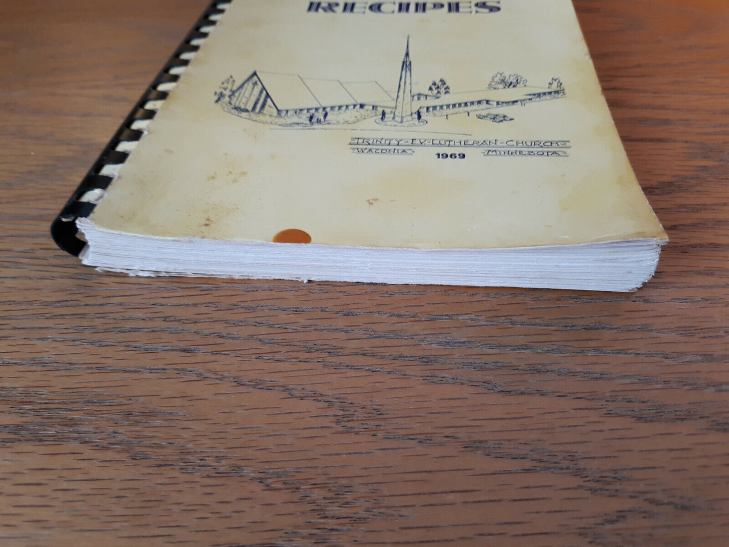 Favorite Recipes Trinity Lutheran Church Waconia Minnesota 1969 Cookbook