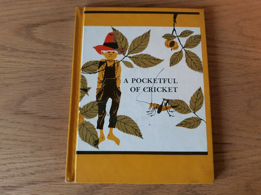 A POCKETFUL OF CRICKET By Rebecca Caudill (1964 First Edition)