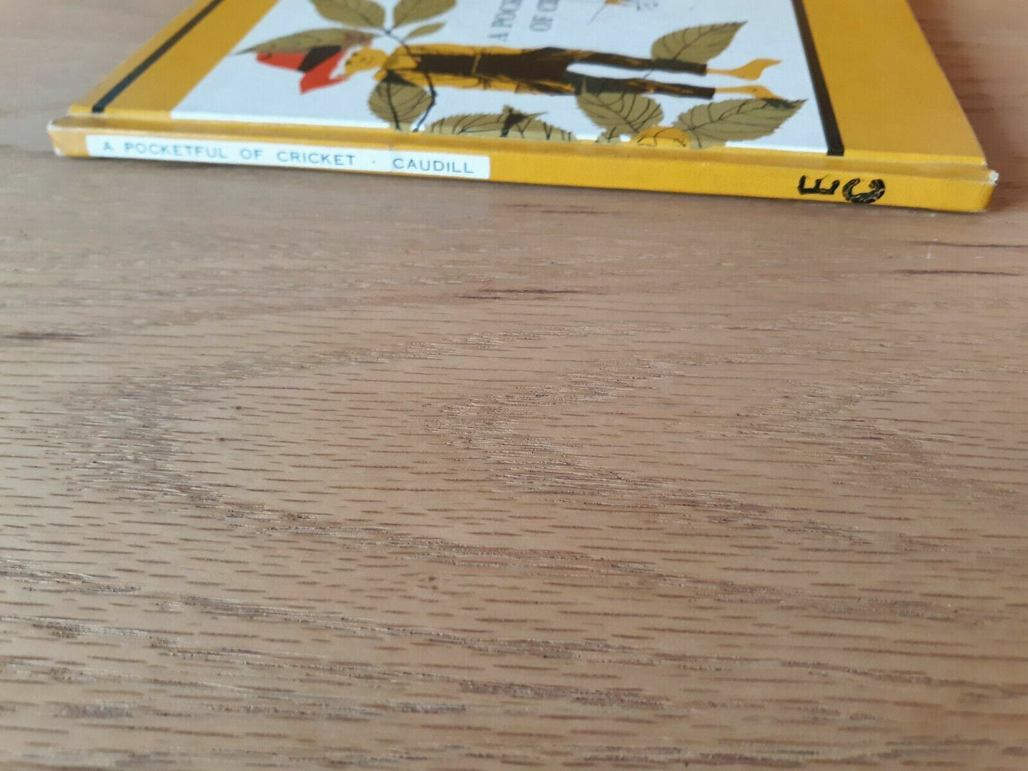 A POCKETFUL OF CRICKET By Rebecca Caudill (1964 First Edition)