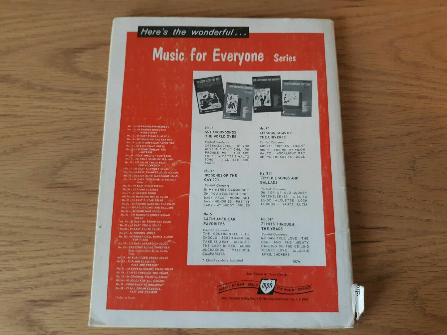 142 Songs Gems of the Universe Music for Everyone No. 7 1965
