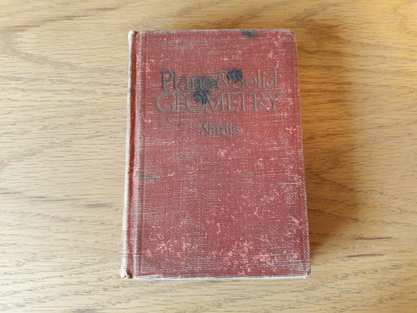 1905 Plane And Solid Geometry Suggestive Method George Shutts Atkinson, Mentzer