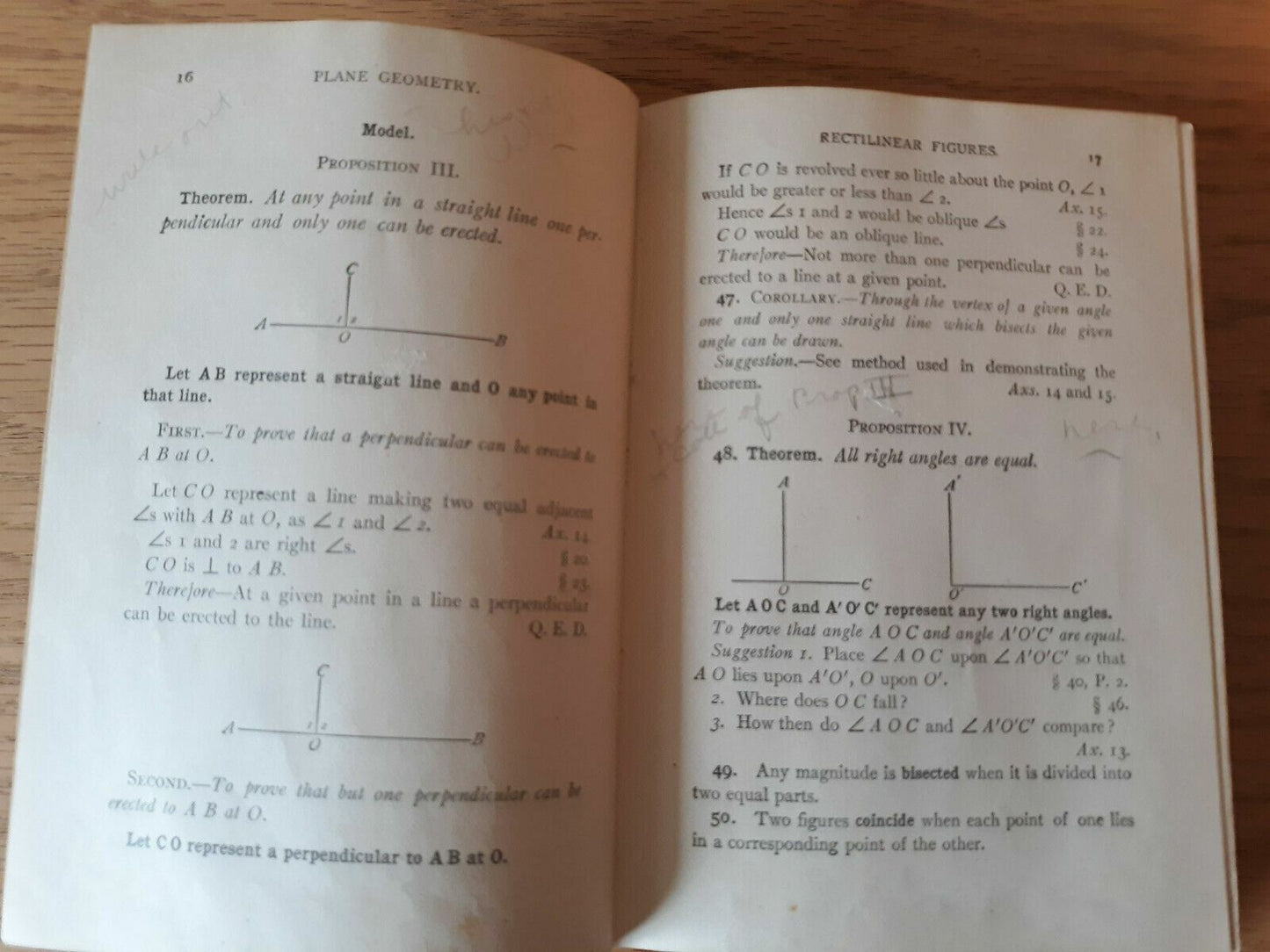 1905 Plane And Solid Geometry Suggestive Method George Shutts Atkinson, Mentzer