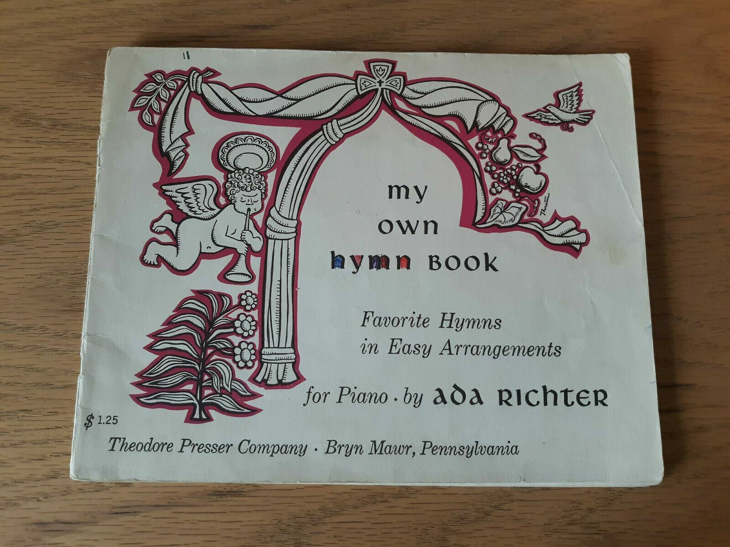 My Own Hymn Book Favorite Hymns in Easy Arrangements for Piano by Ada Richter