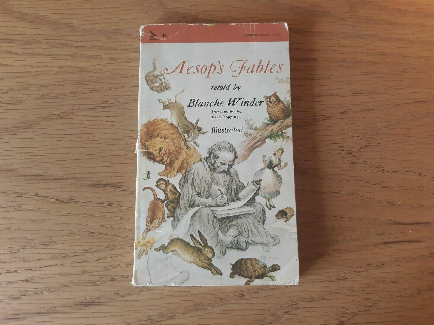 Aesop's Fables retold by Blanche Winder 1965 Paperback