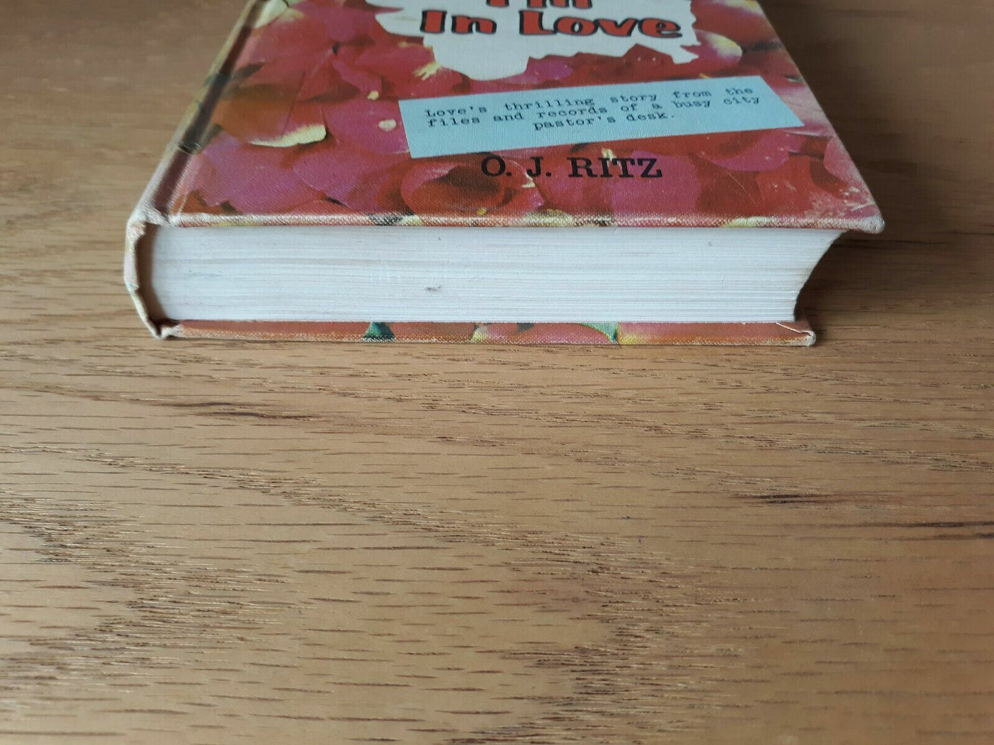 1962 Dear Pastor I'm in Love Hardcover Ritz