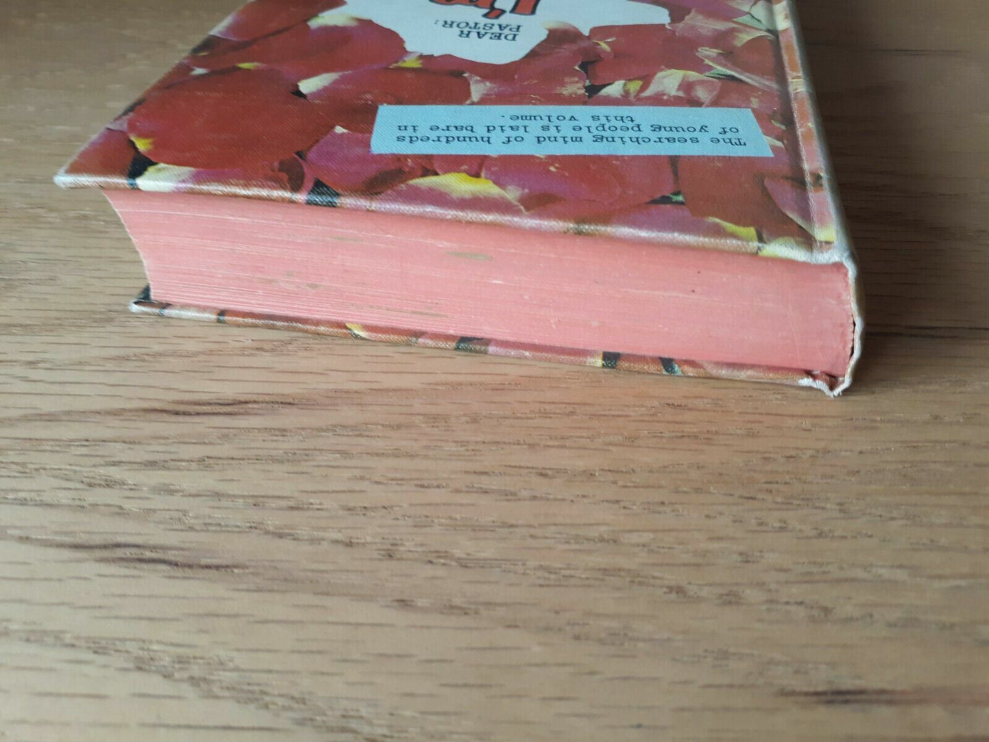 1962 Dear Pastor I'm in Love Hardcover Ritz