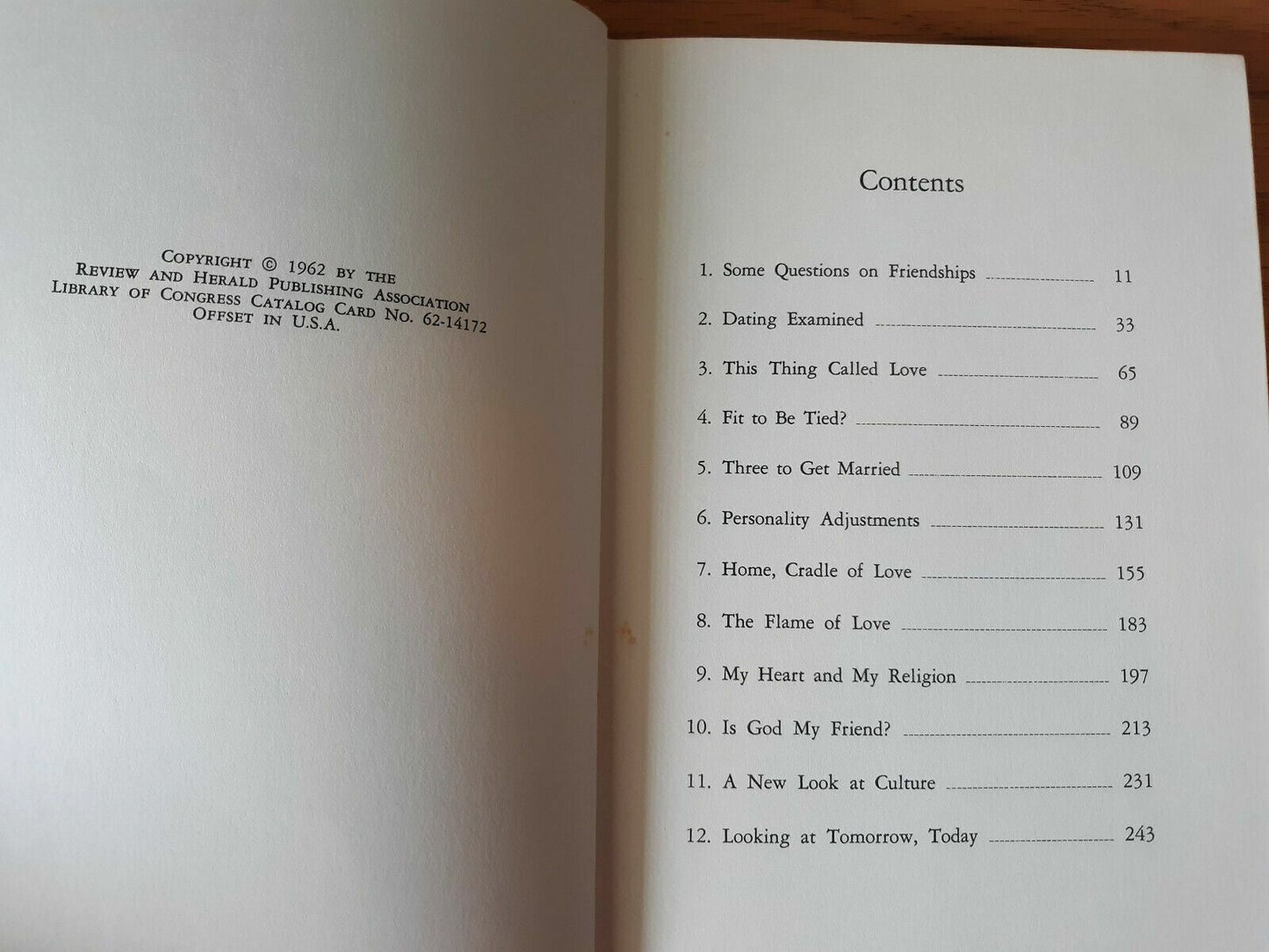 1962 Dear Pastor I'm in Love Hardcover Ritz
