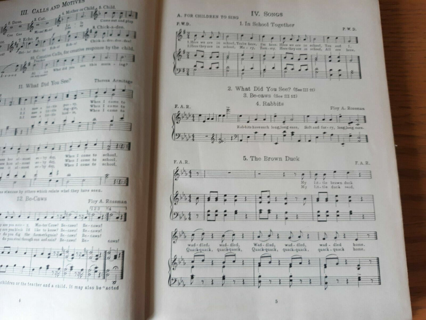 A Singing School Our First Music A Complete Book For Teachers 1942