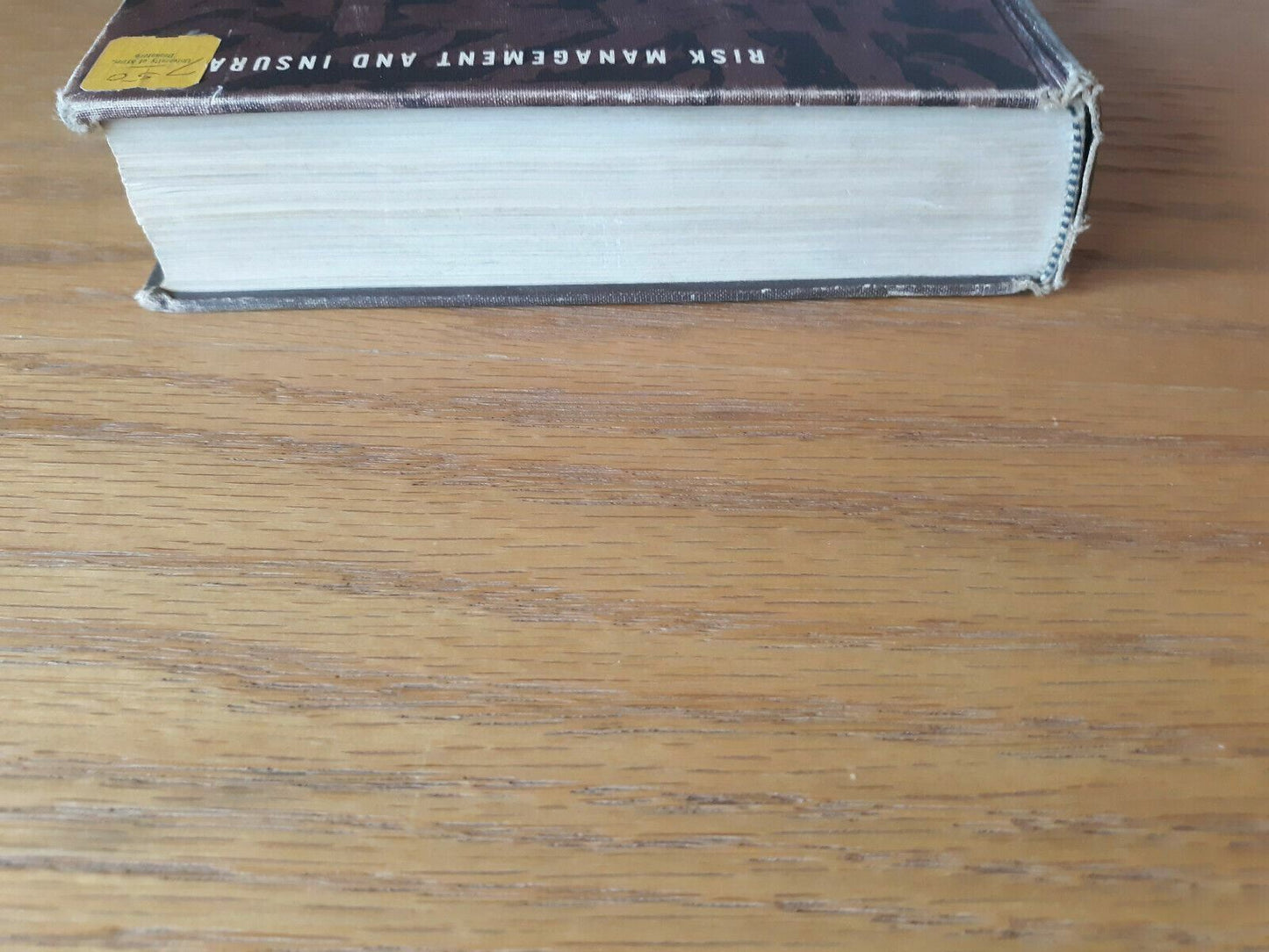 1964 Risk Management And Insurance Williams Heins