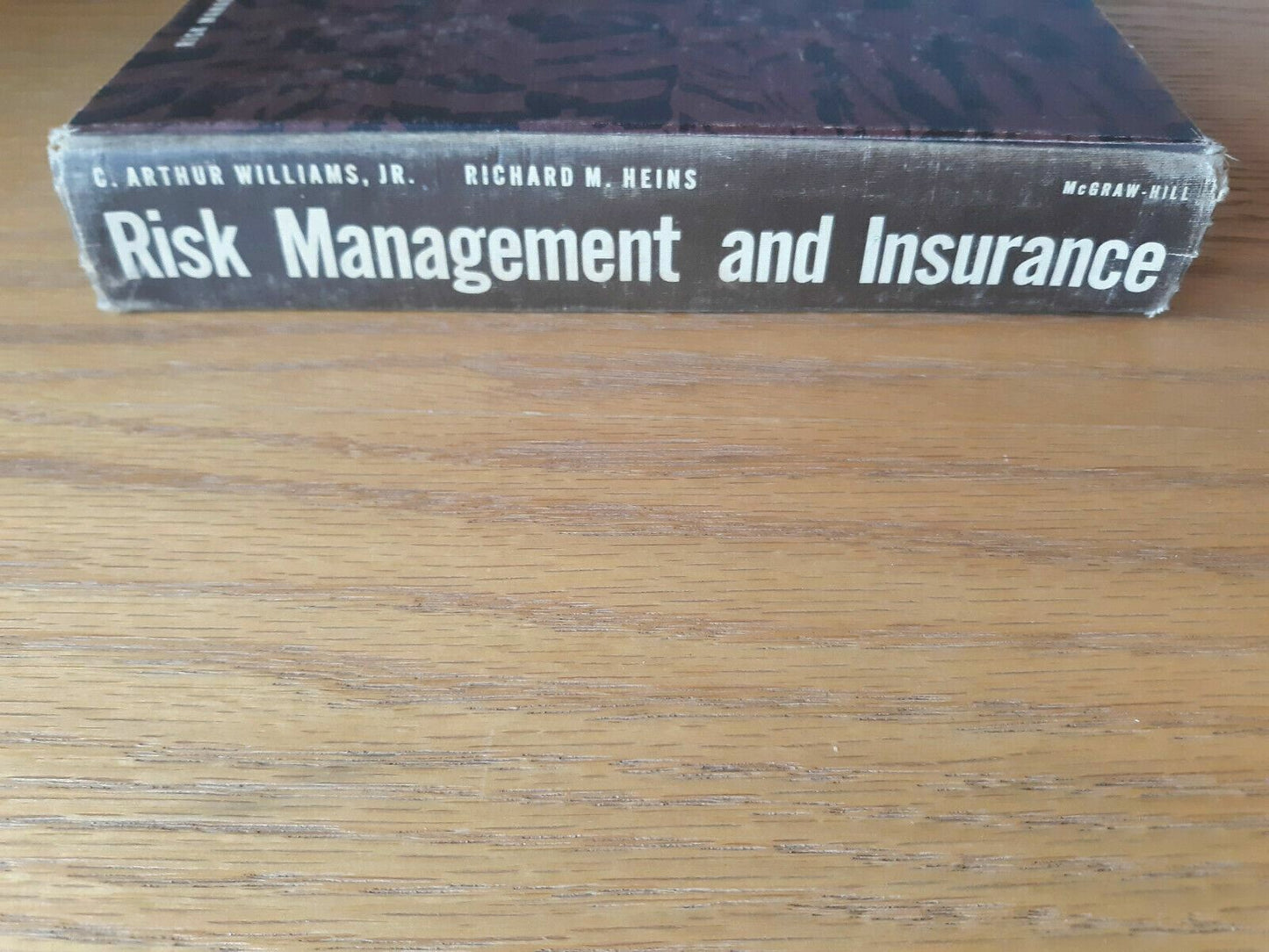 1964 Risk Management And Insurance Williams Heins