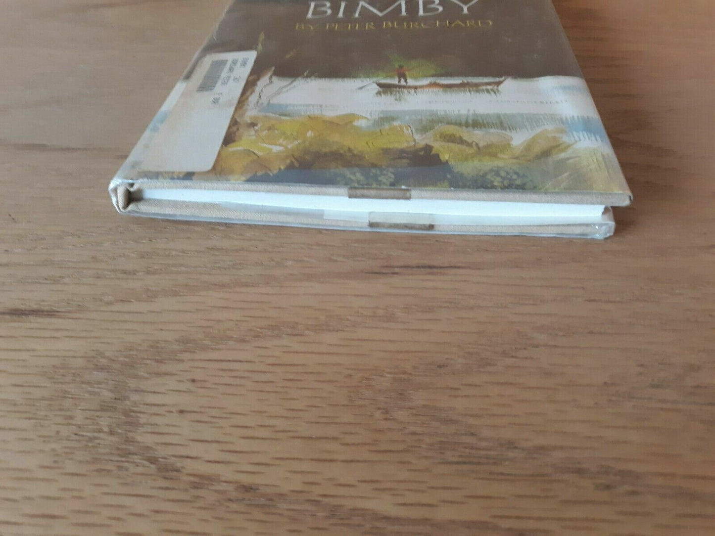 1968 BIMBY Hardcover Dust Jacket by Peter Burchard 9th Impression
