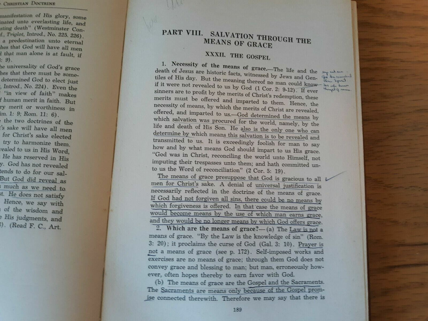 A Summary of Christian Doctrine by Edward W. A. Koehler 1952 Hardcover B
