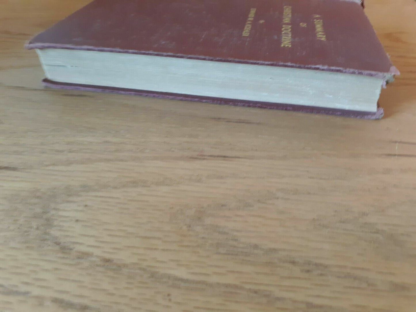 A Summary of Christian Doctrine by Edward W. A. Koehler 1952 Hardcover B