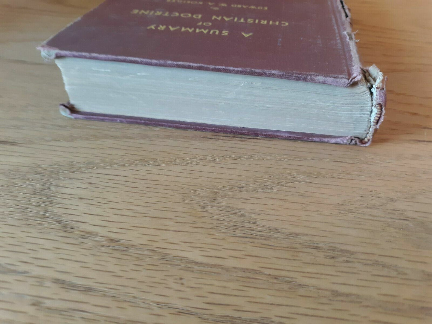 A Summary of Christian Doctrine by Edward W. A. Koehler 1952 Hardcover B