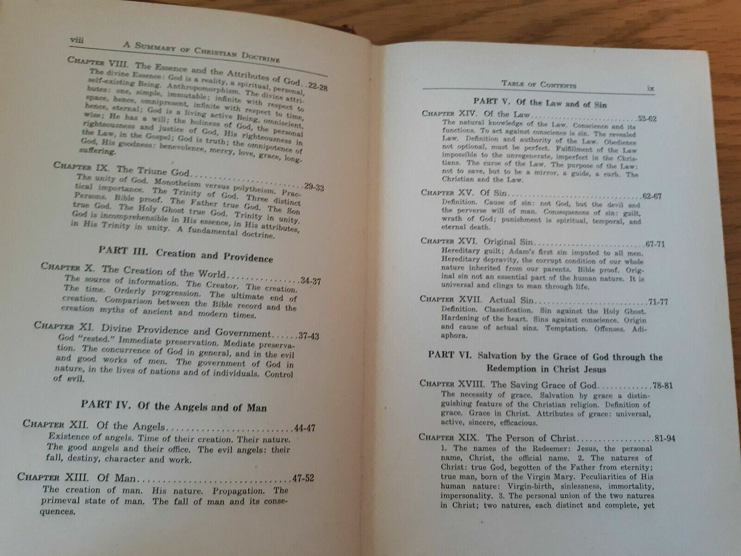 A Summary of Christian Doctrine by Edward W. A. Koehler 1952 Hardcover B