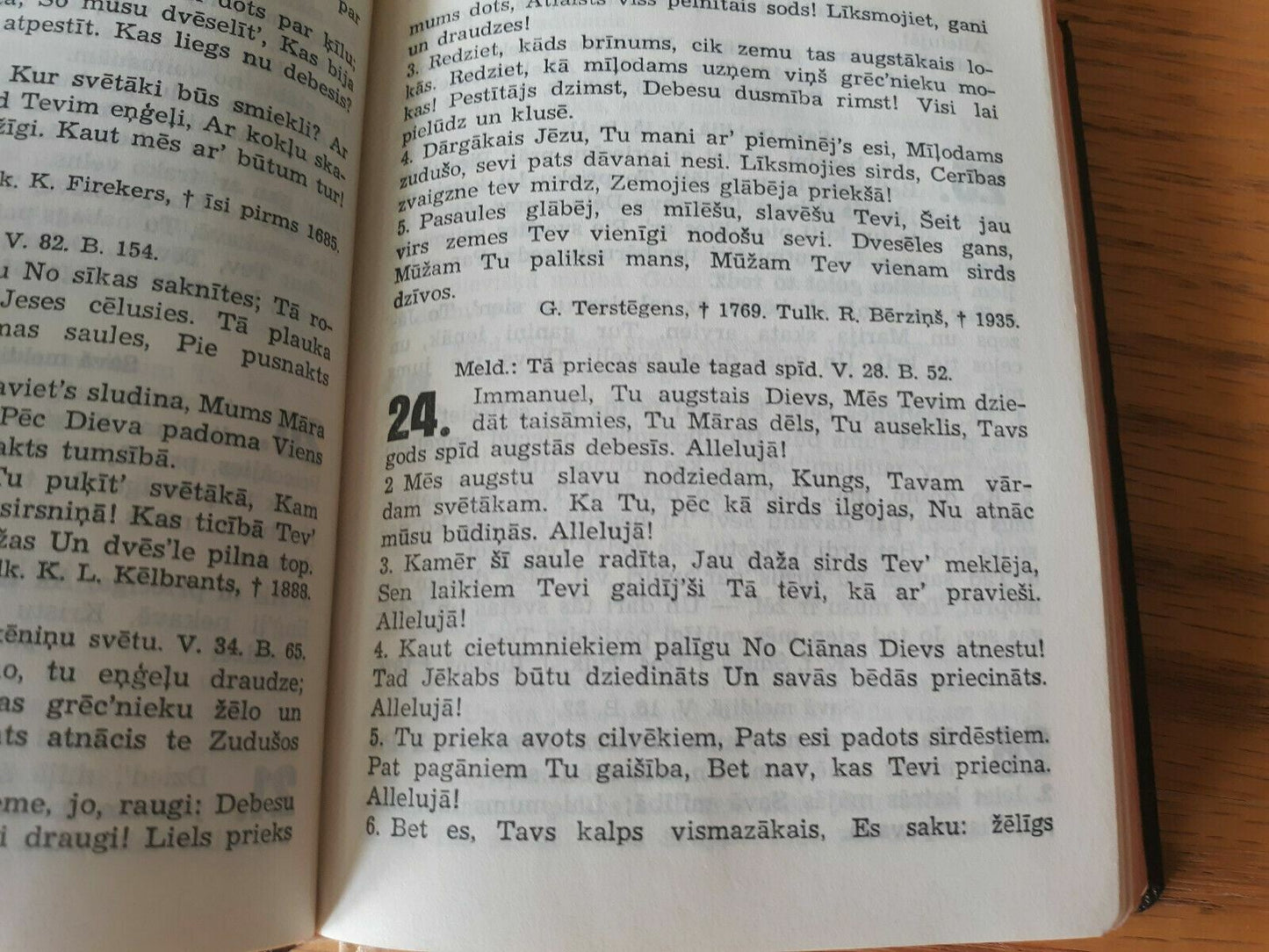 1956 Dziesmu Gramata Evangeliski Luteriskam Draudzem Latvijas Ev Lut Baznicas