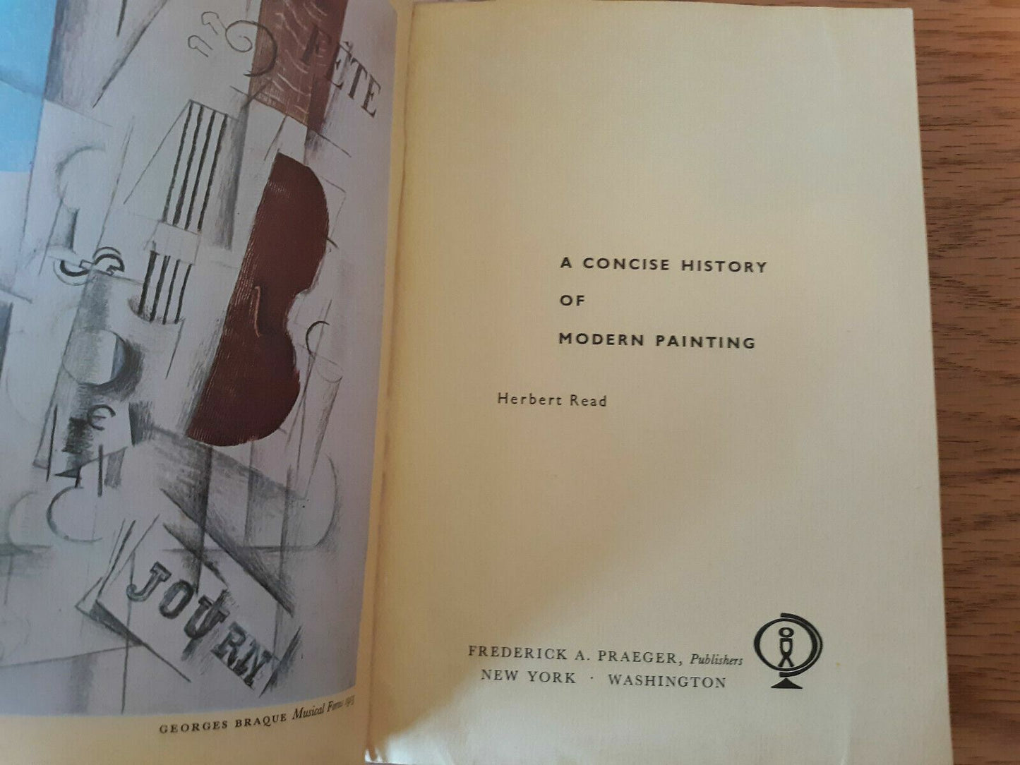 A Concise History of Modern Painting - Herbert Read 1965 Frederick A. Praeger
