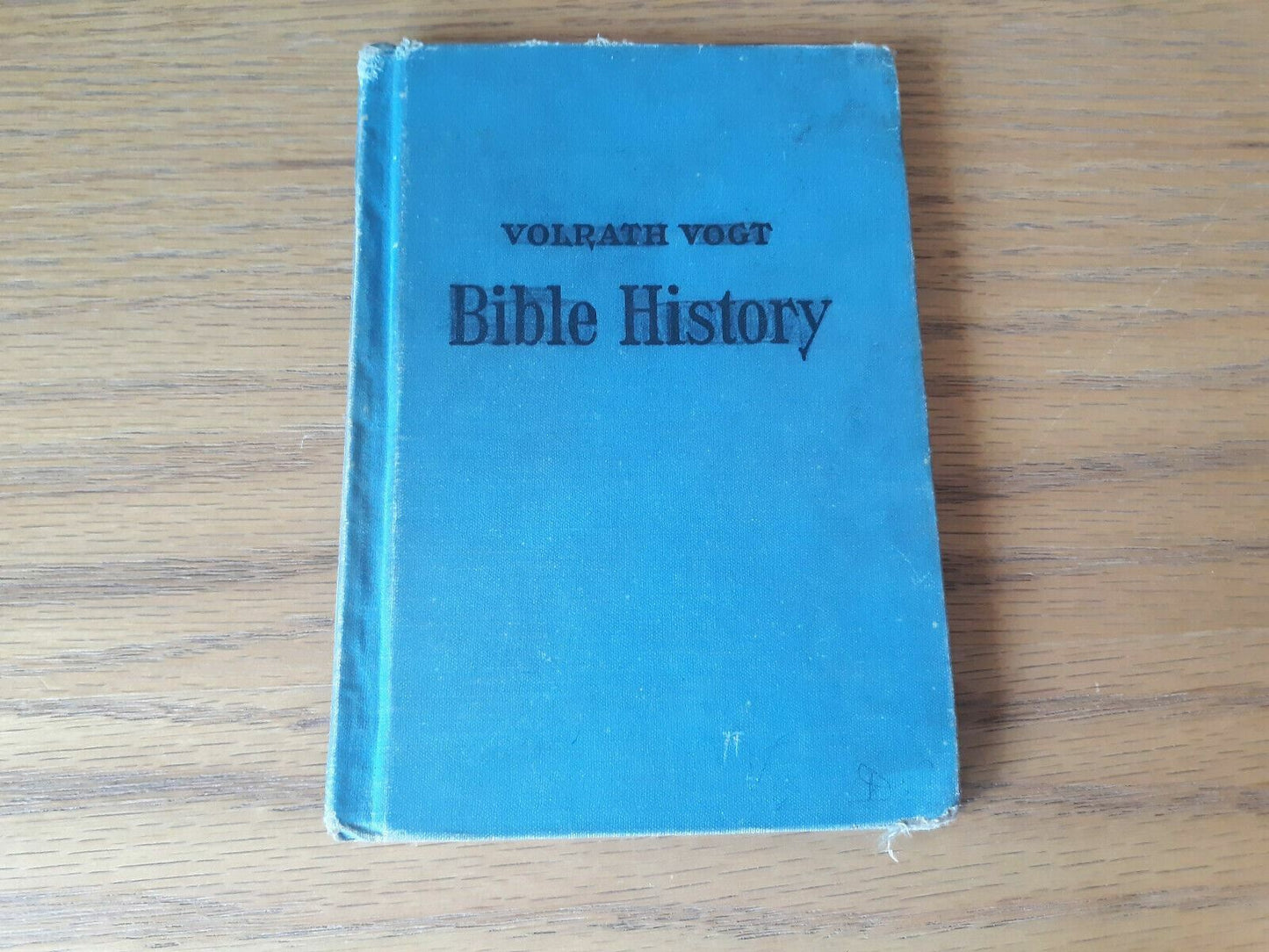 Bible History, Brief Outlines of Church History by Volrath Vogt, 1947, Hardcover