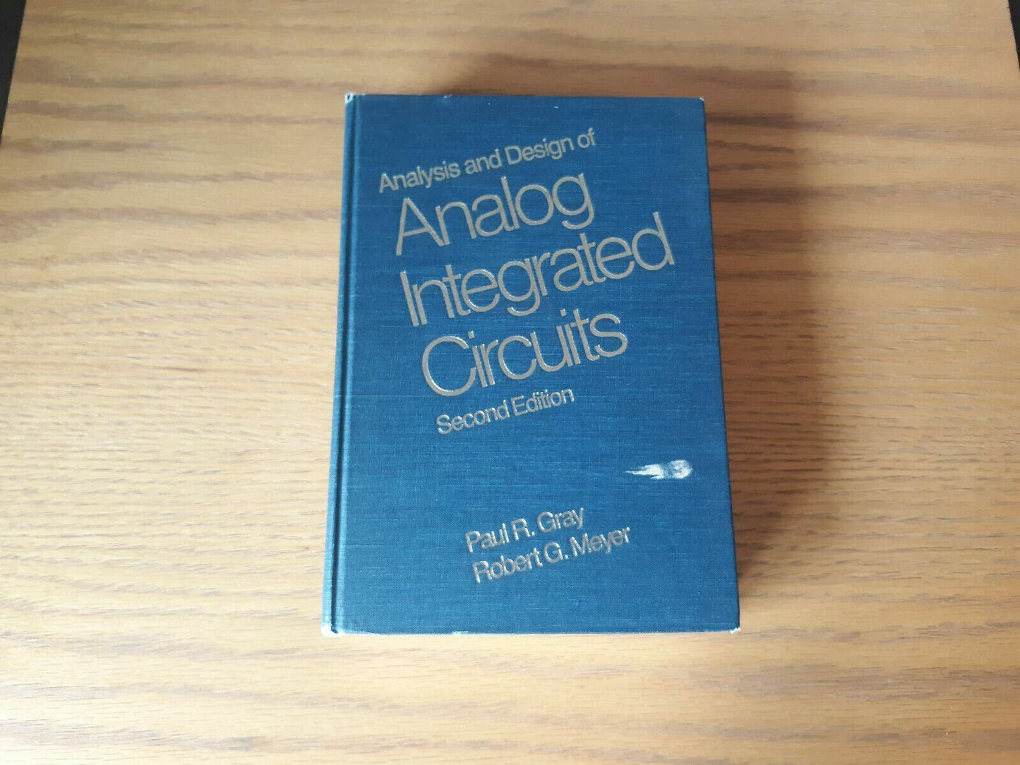 Analysis and Design of Analog Integrated Circuits 2nd Edition 1984