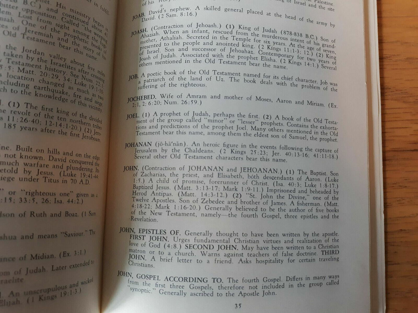 1961 A BIBLE DICTIONARY- MINOR/BRYANT C.R. Gibson Company NORWALK PB