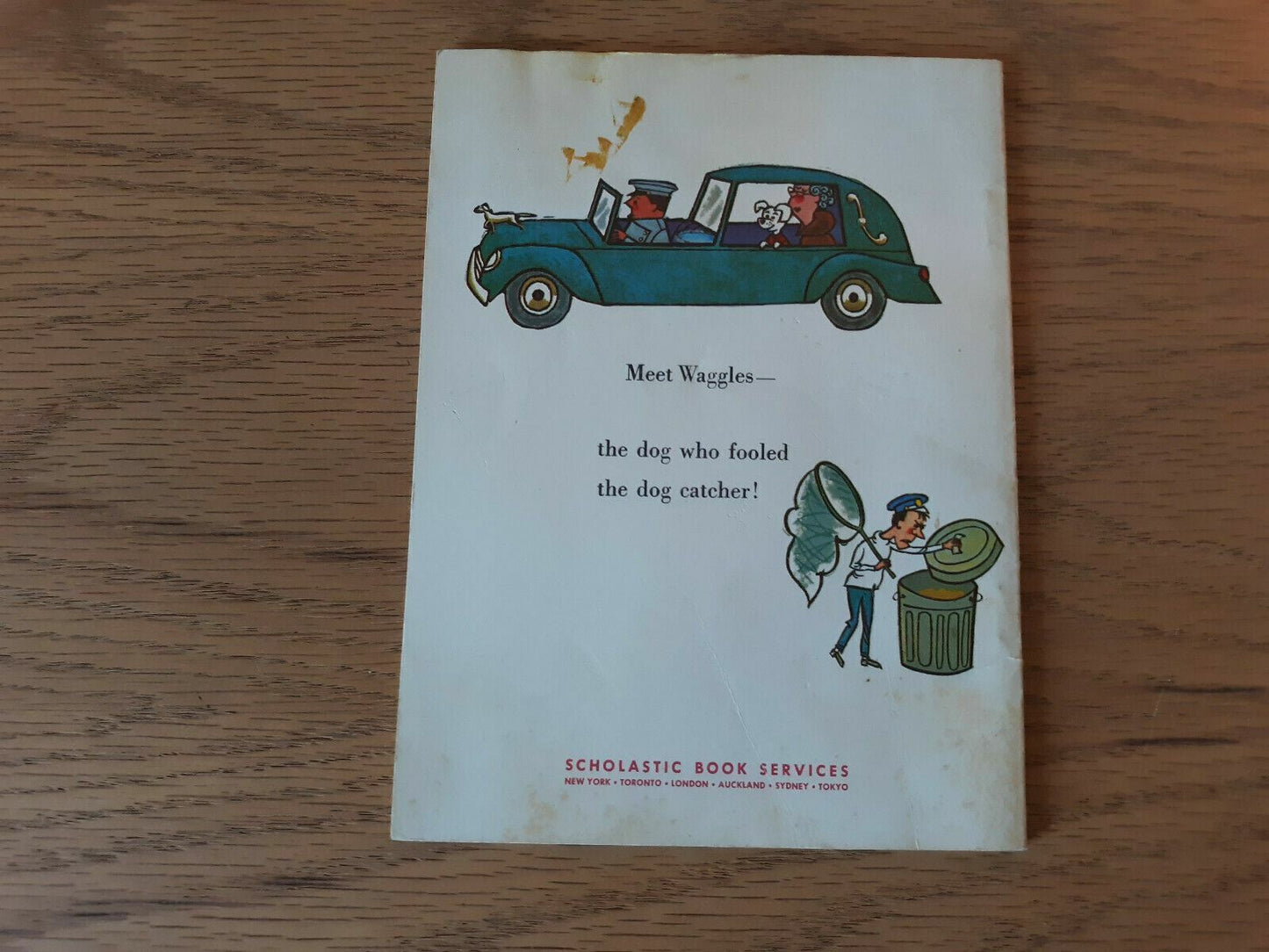 1963 Waggles and the Dog Catcher BOOK Marion Belden Cook illustrated John Peters