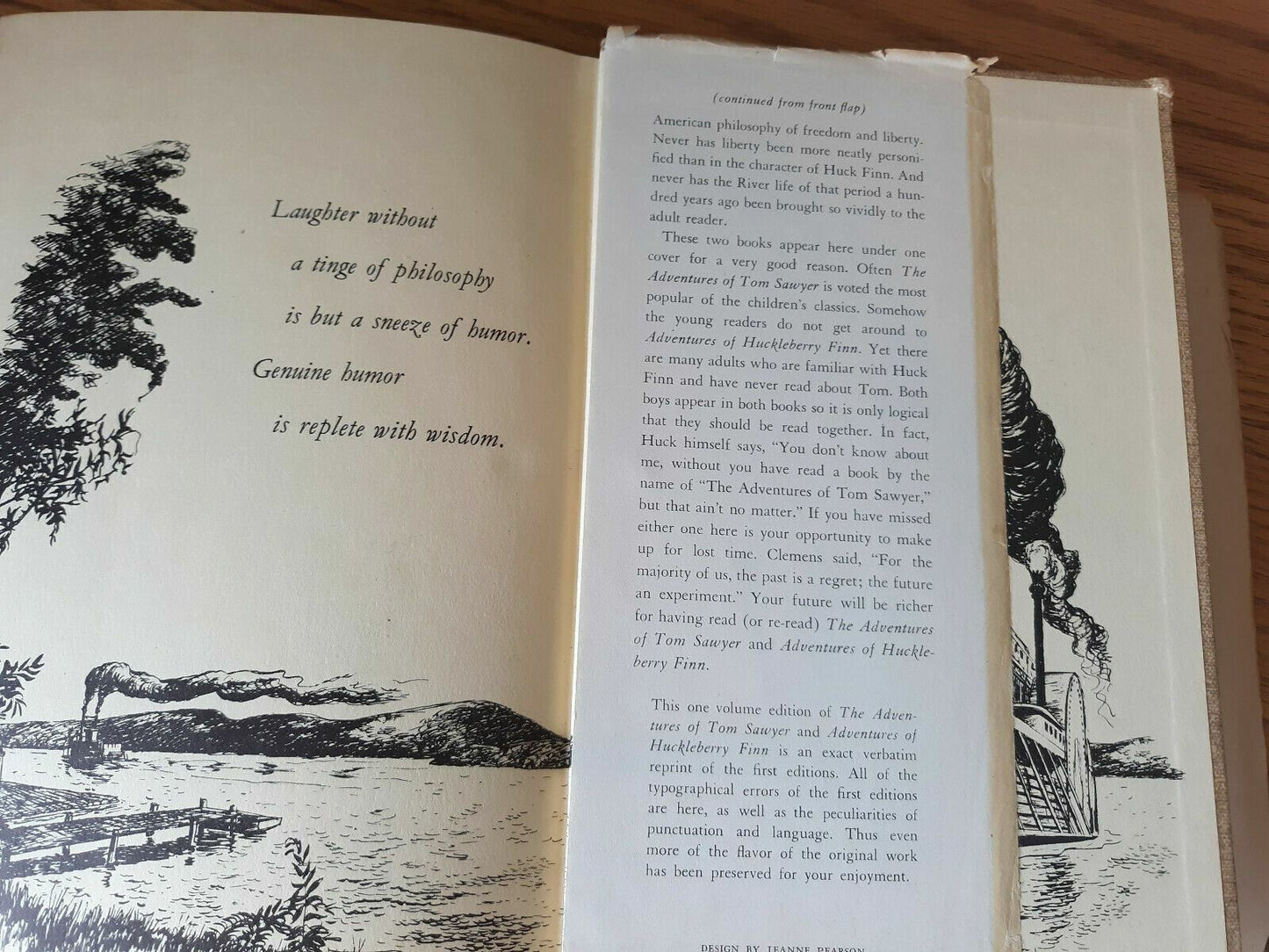 1953 The Adventures of Tom Sawyer/Huckleberry Finn by Sam Clemens Reprint