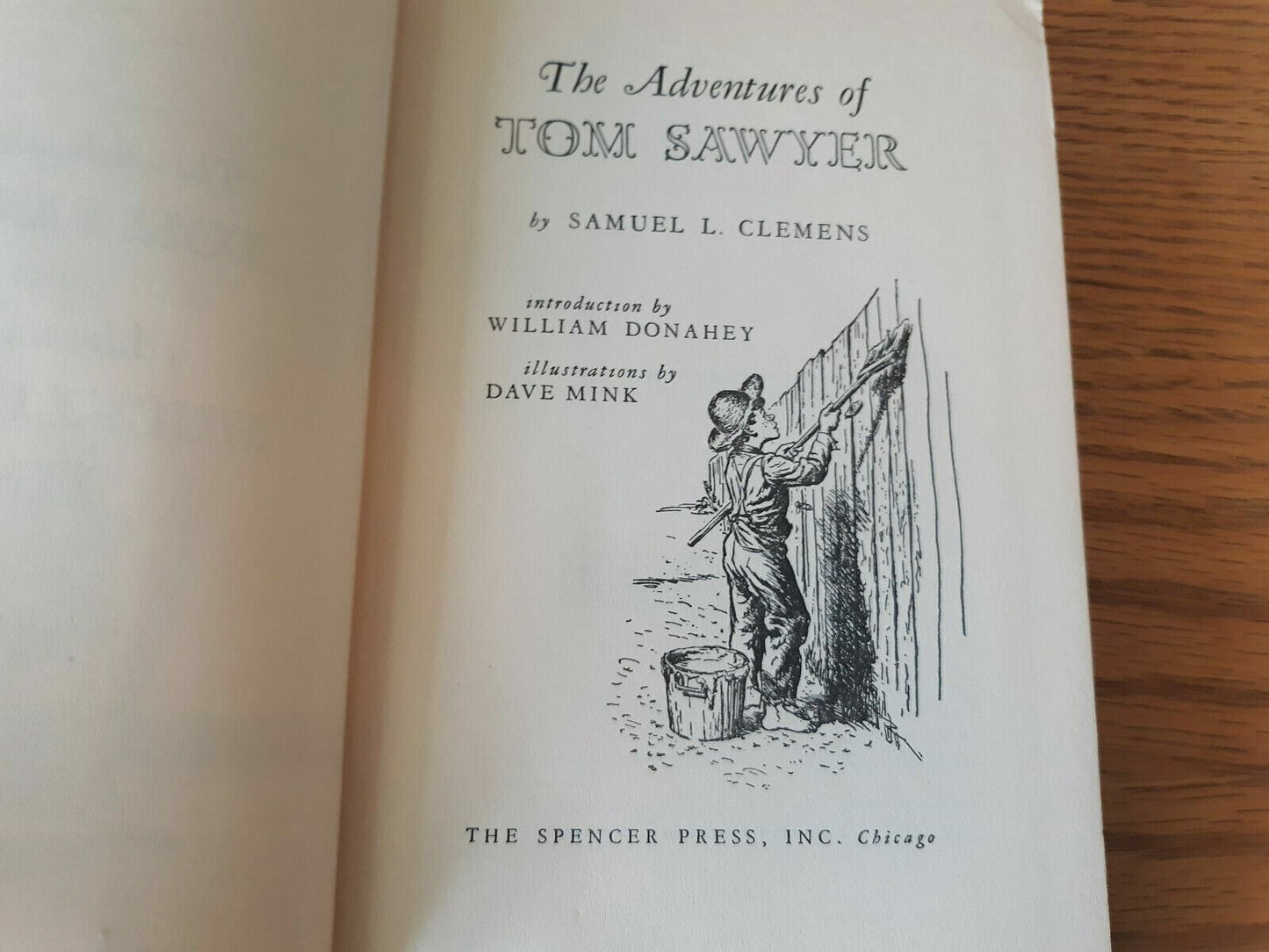 1953 The Adventures of Tom Sawyer/Huckleberry Finn by Sam Clemens Reprint