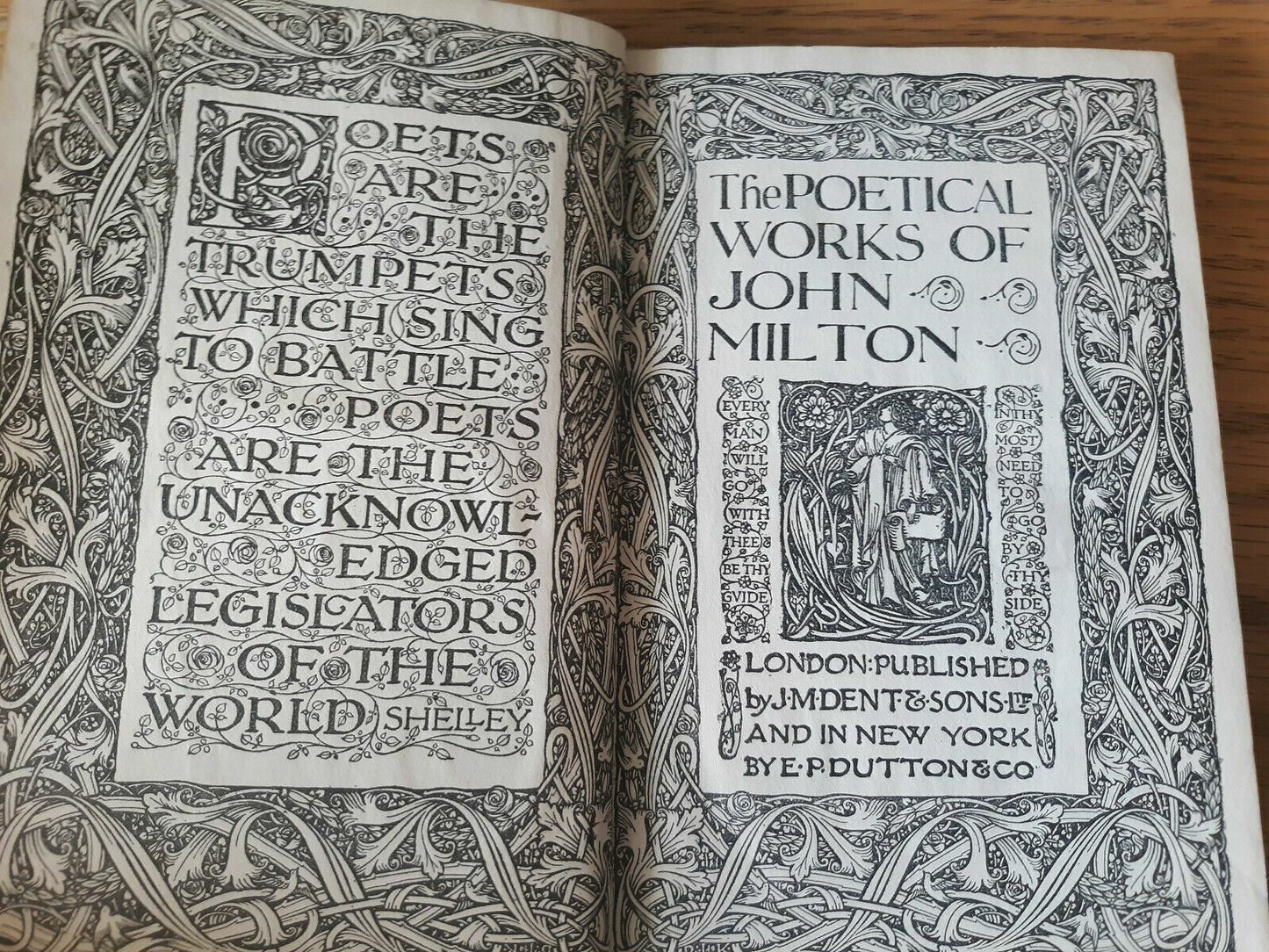 1914 The Poetical Works of John Milton
