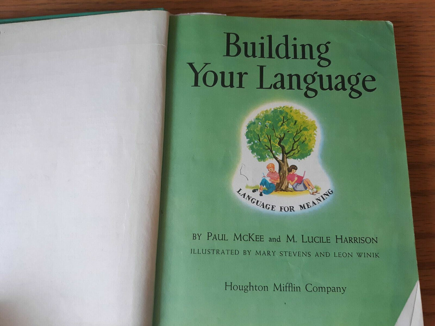 Building Your Language (Language for Meaning) by McKee-Harrison 1956