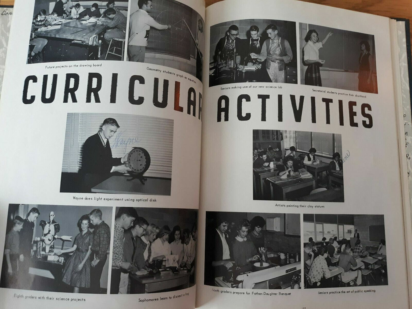 1961 Eagle Yearbook Eden Prairie High School American Yearbook Company MN