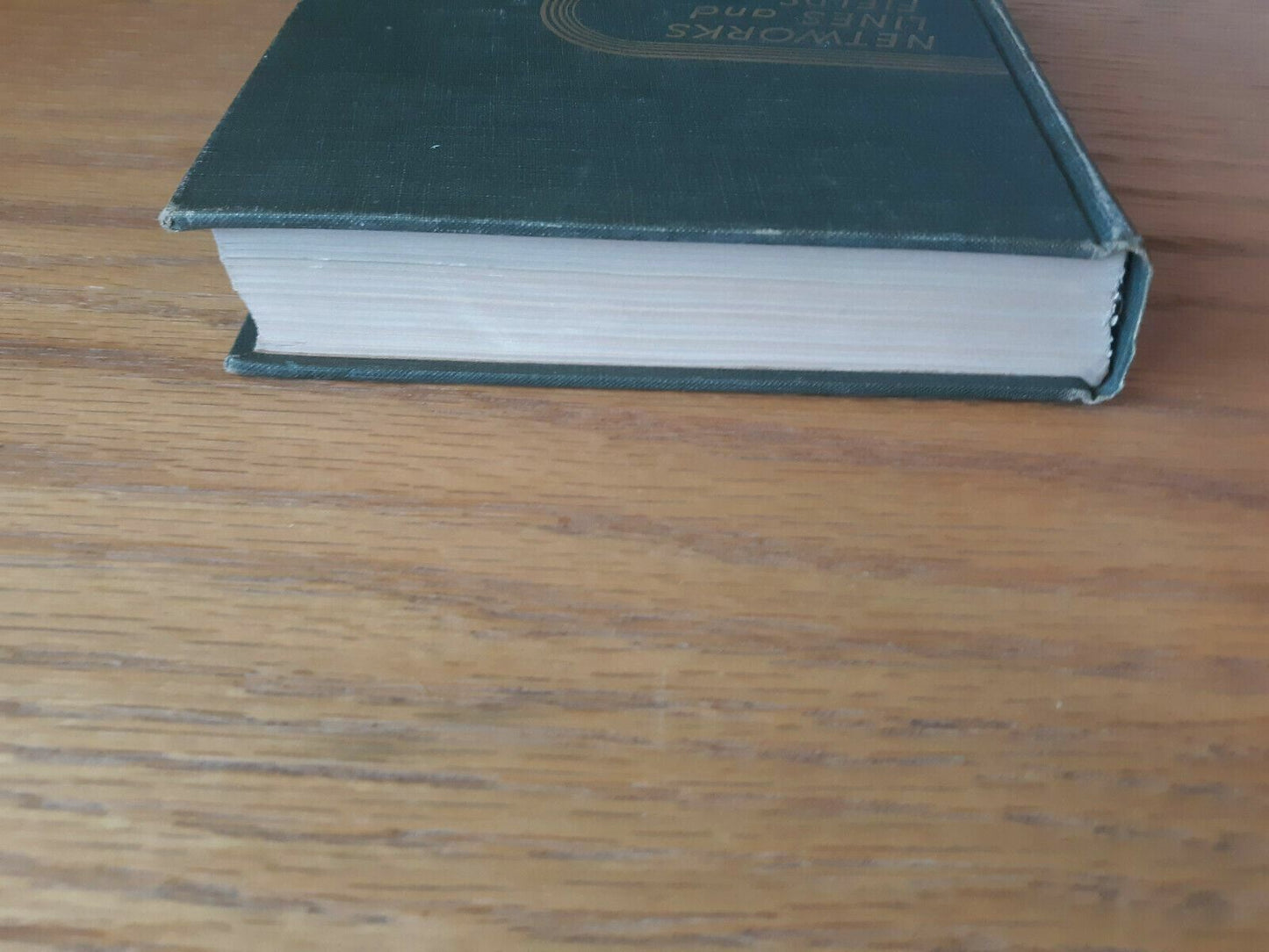 1949 Networks, Lines and Fields by John D. Ryder Hardcover Engineering Book