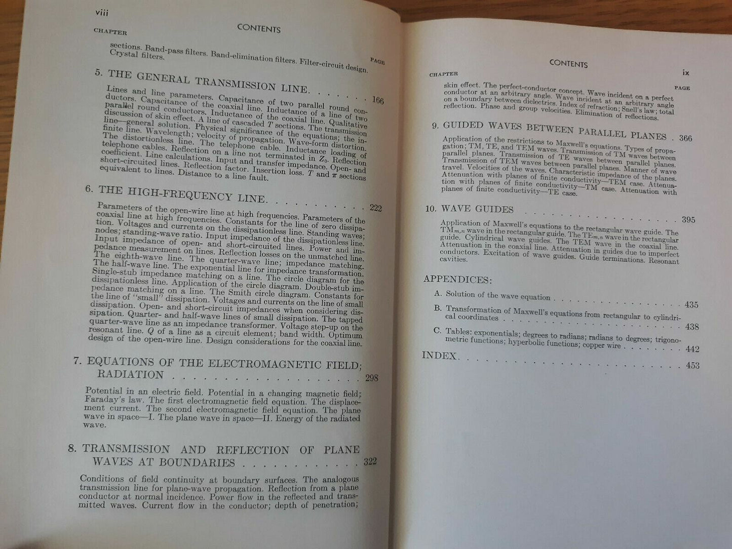 1949 Networks, Lines and Fields by John D. Ryder Hardcover Engineering Book