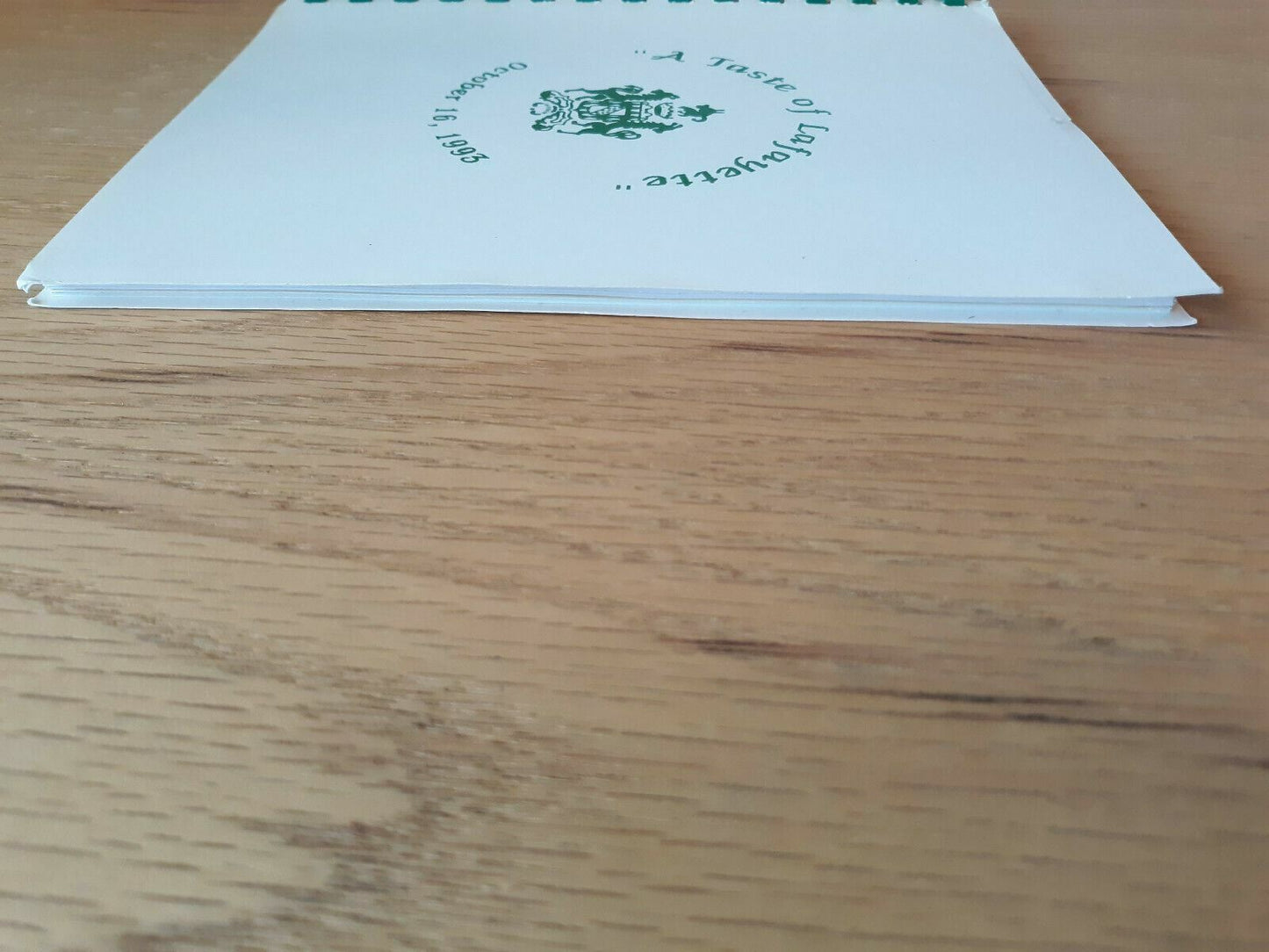 A Taste Of Lafayette Members' Favorite Recipes 1993 Cookbook