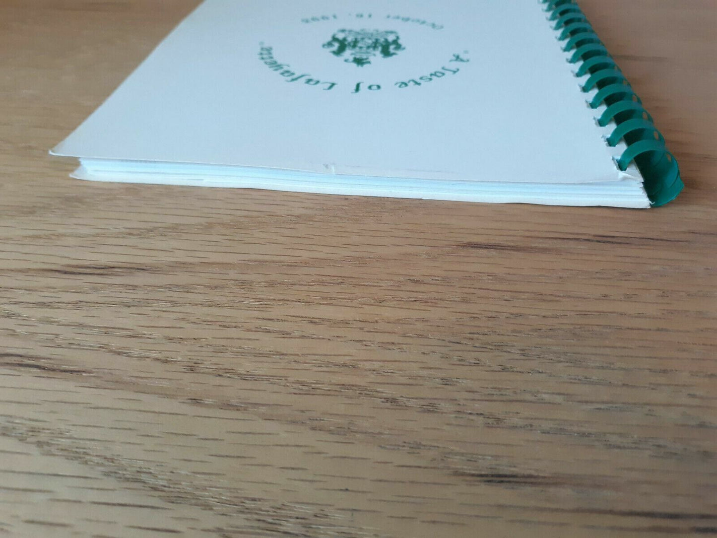 A Taste Of Lafayette Members' Favorite Recipes 1993 Cookbook