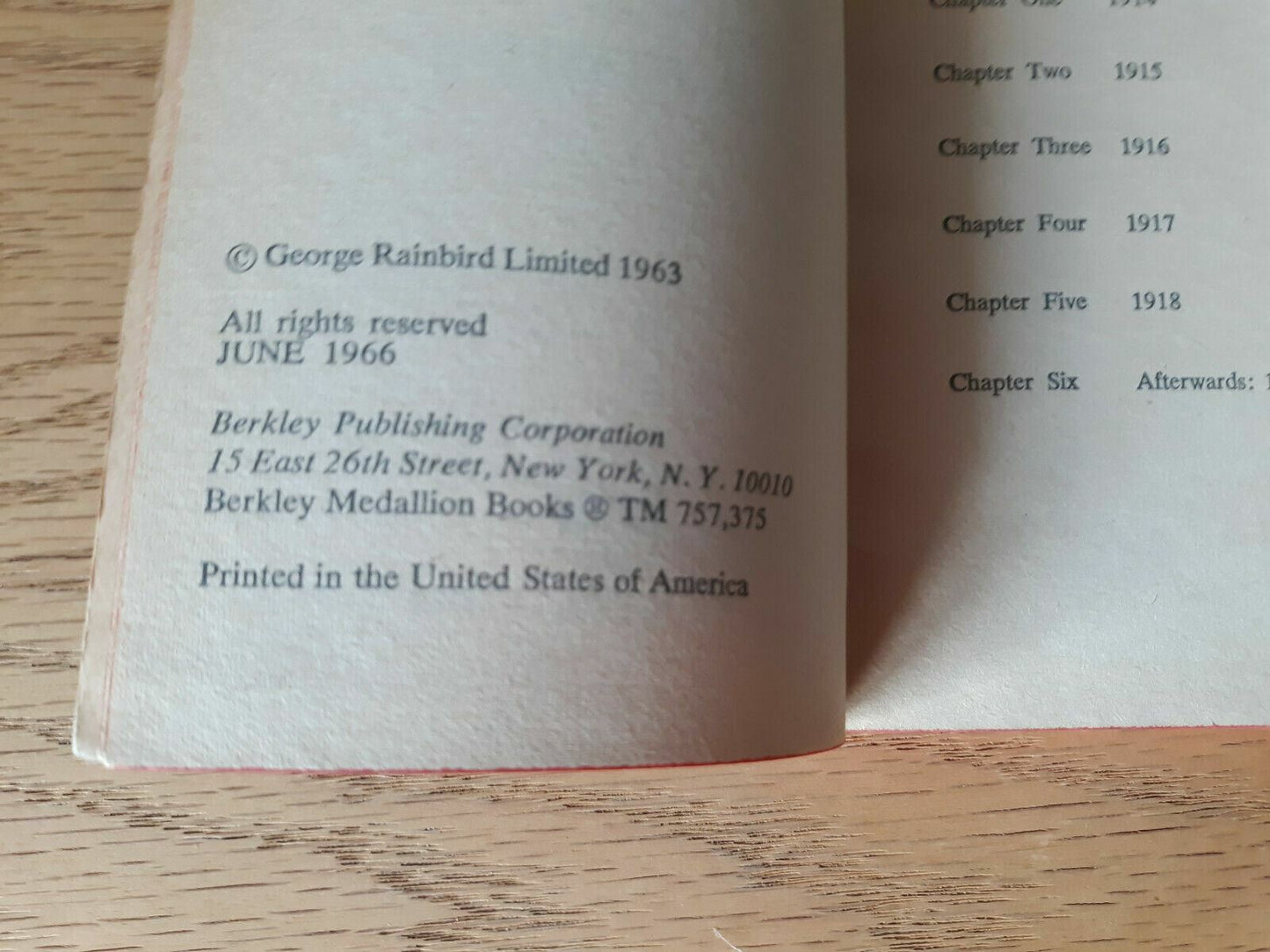 A history of the First World War by Taylor, A. J. P 1966 Paperback