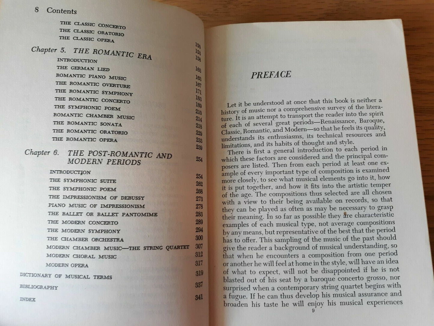 A Guide to Musical Styles From Madrigal to Modern Music by Moore, Douglas 1962