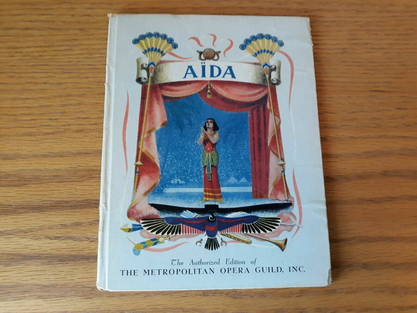 1938 AIDA Verdi's Greatest Opera ! ~ Lawrence & Bart ! Metropolitan Opera Guild