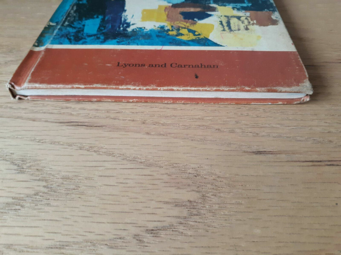 1966 Hardcover My Word Book spelling series 6 Lyons and Carnahan