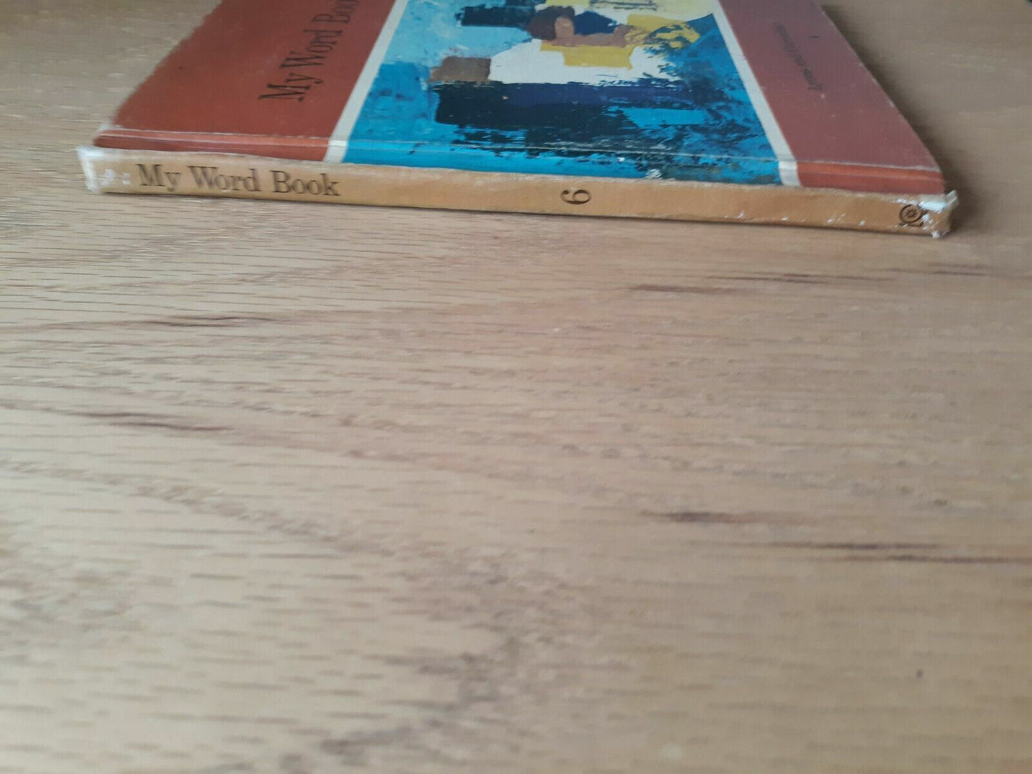 1966 Hardcover My Word Book spelling series 6 Lyons and Carnahan