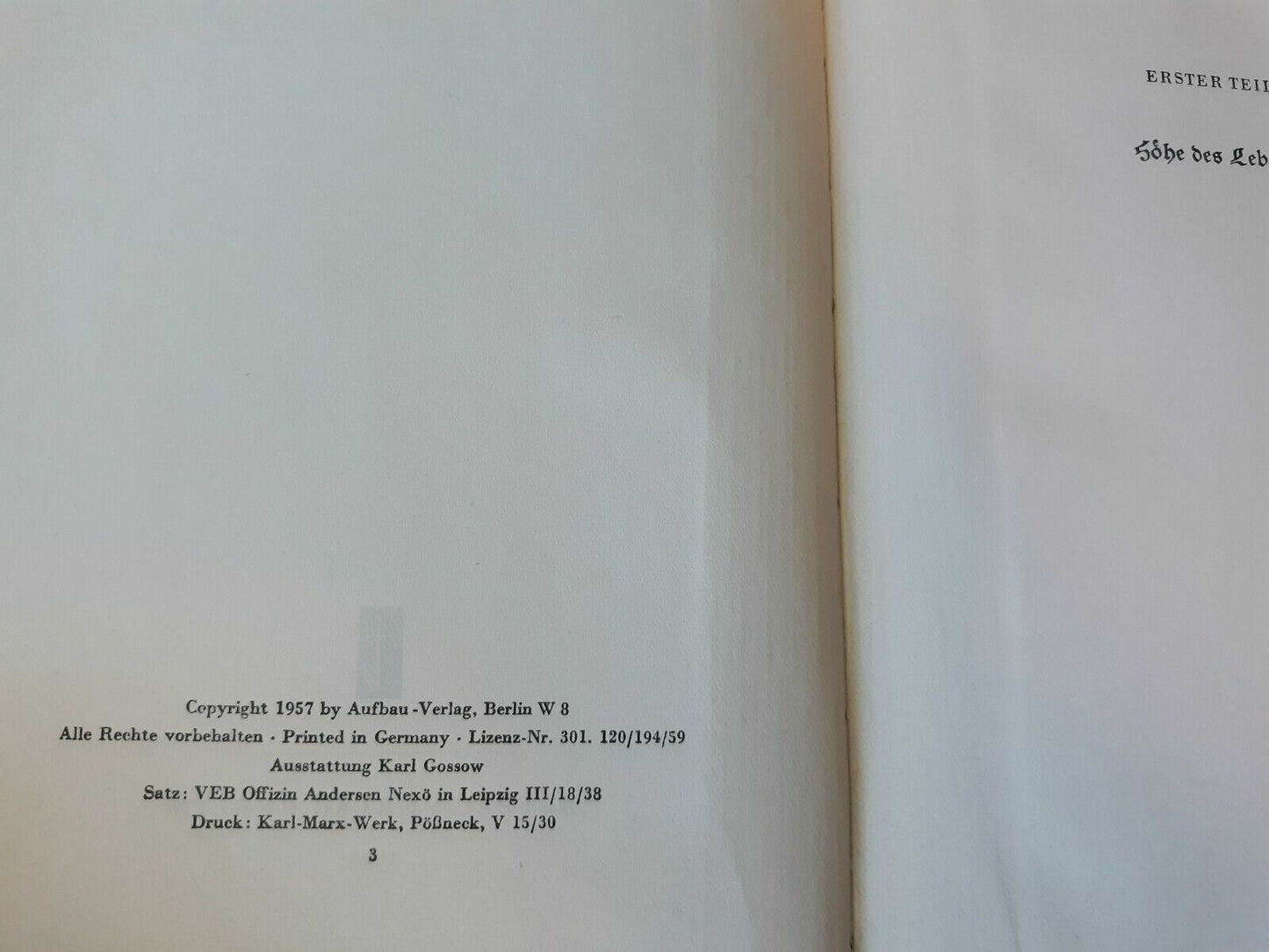 1959 Arnold Zweig Die Zeit Ist Reif Hardcover German