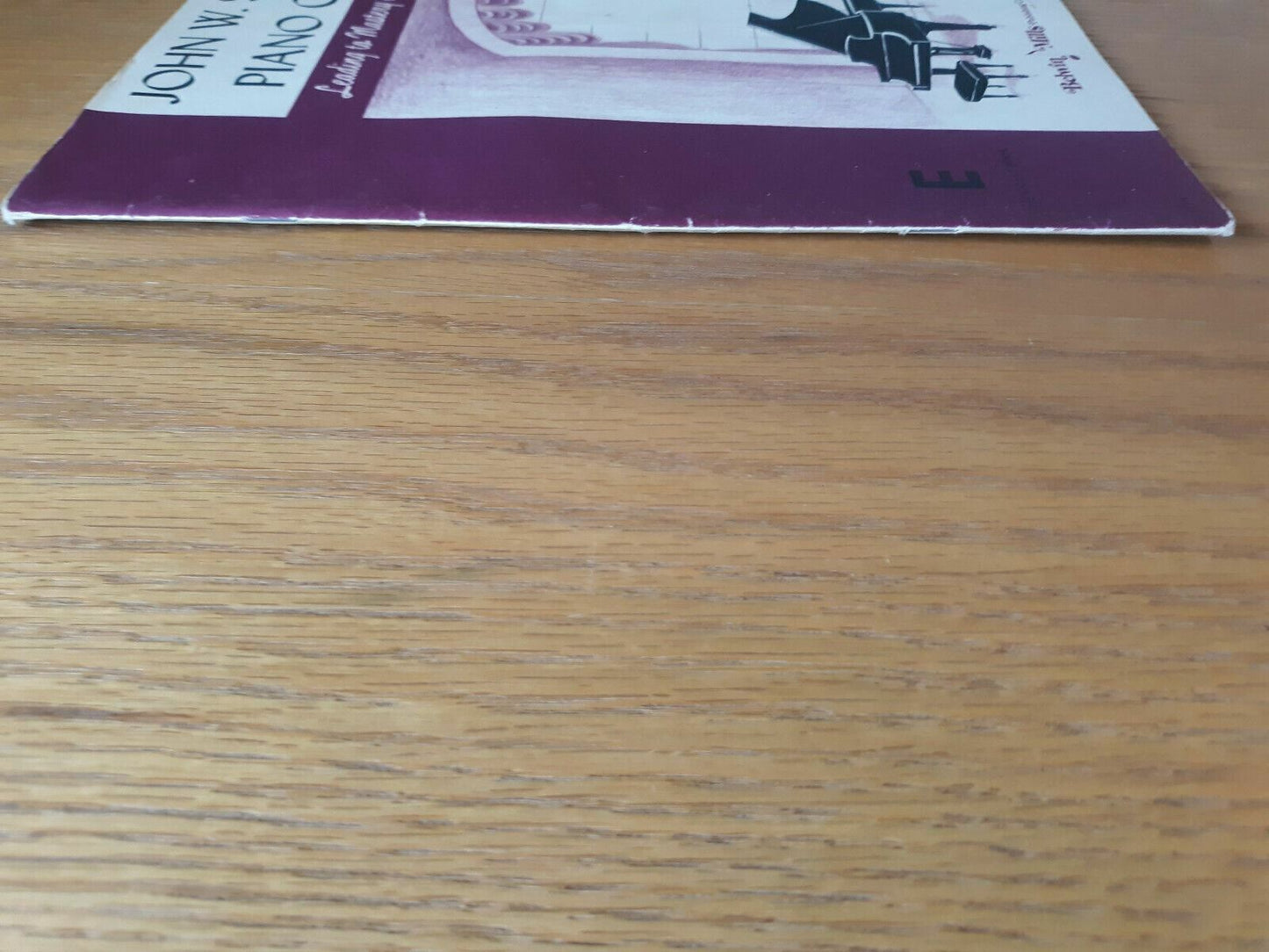 1945 Belwin John W Schaum Piano Course E the Violet Book Leading to Mastery