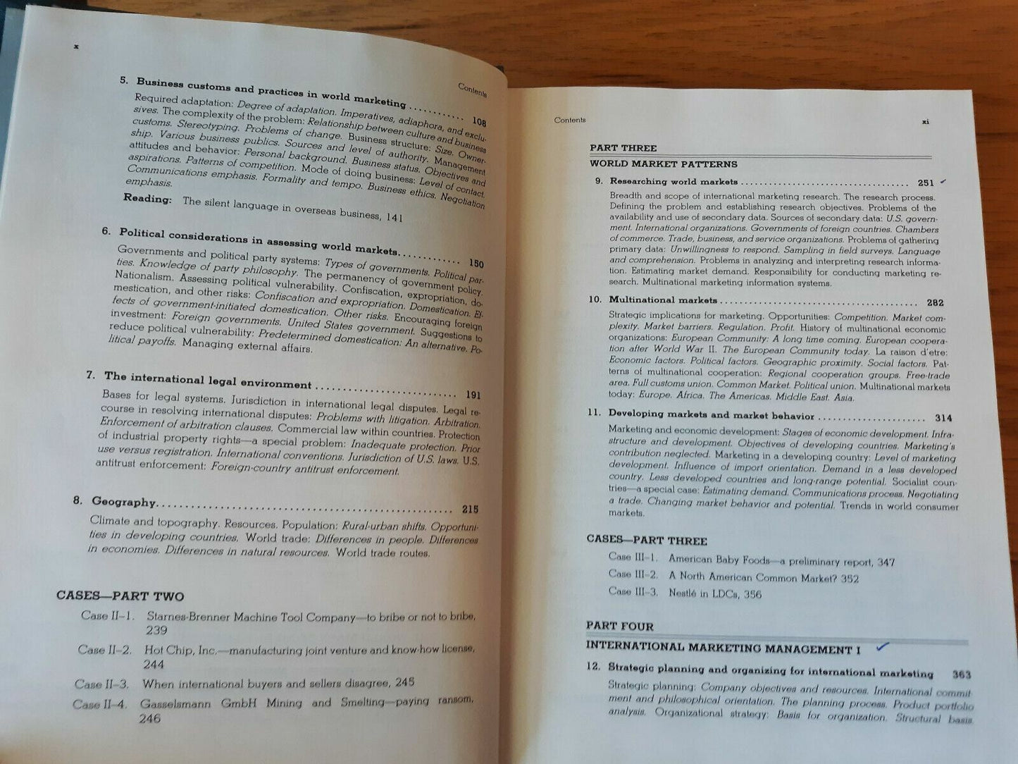 International Marketing 5th Edition Philip Cateora 1983