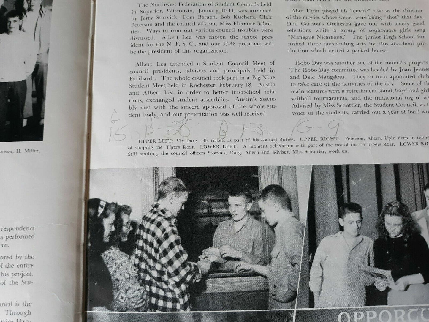 1947 Tiger Albert Lea High School Yearbook MN