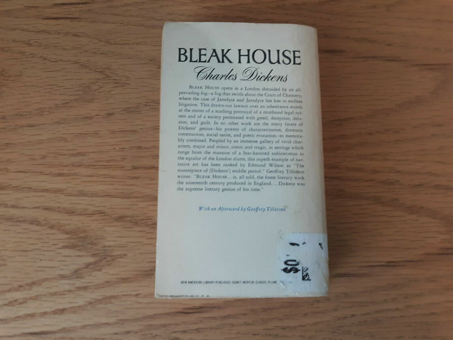 1964 BLEAK HOUSE by Charles Dickens 1st Printing PB Signet Classics