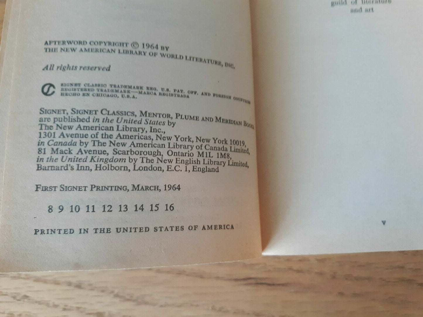 1964 BLEAK HOUSE by Charles Dickens 1st Printing PB Signet Classics