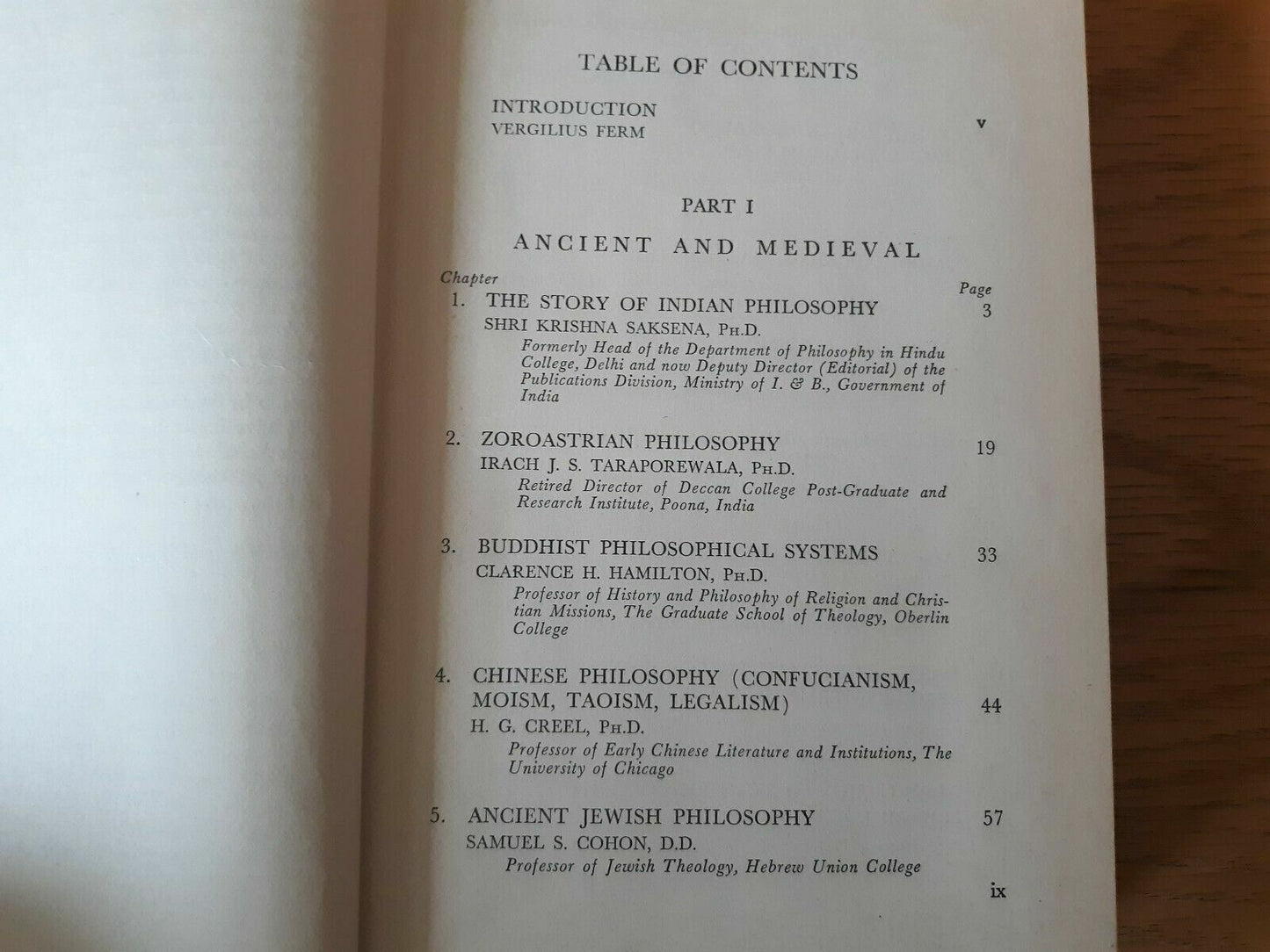 A History Of Philosophical Systems, Ed. Virgilus Ferm 1950 Hardcover